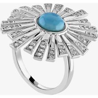 Lucy Quartermaine Sil Egyptian Turquoise Ring Ring ER3 N