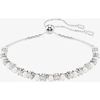 Swarovski Matrix Rhodium Plated Crystal Pearl Bracelet 5689633