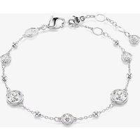 Swarovski Imber Round Cut Rhodium Plated Crystal Bracelet 5696079