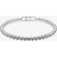 Swarovski Imber Rhodium Plated Black Crystal Tennis Bracelet 5734238