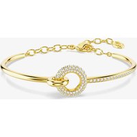 Swarovski Dextera Gold Tone Plated Crystal Set Bracelet 5743568