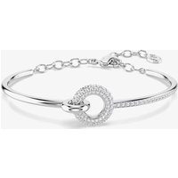 Swarovski Dextera Rhodium Plated Crystal Set Bracelet 5743569