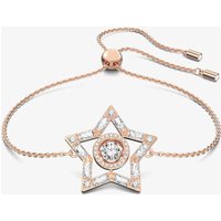 Swarovski Stella Rose Gold Tone Plated Crystal Star Bracelet 5617882