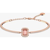 Swarovski Millenia Rose Gold Tone Plated Pink and White Crystal Bangle 5620555