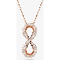 Swarovski Hyperbola Rose Gold Plated Inifinity Pendant Necklace 5677623