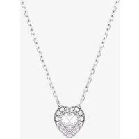 Ariana Grande X Swarovski Capsule White Crystal Heart Pendant Necklace 5720852