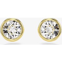 Swarovski Imber Gold Plated White Crystal Stud Earrings 5681552