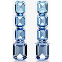 Swarovski Millenia Rhodium Plated Crystal Dropper Earrings 5696516