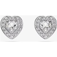 Ariana Grande X Swarovski Capsule White Crystal Heart Stud Earrings 5720859