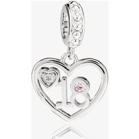 Rosa Lea 18 Heart Dangle Charm AM-2THB004404