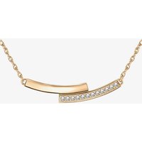 BOSS Saya Gold-Tone Double Bar Necklace 1580280