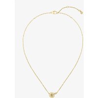 BOSS Live Precious Gold Plated Circle Link Pendant Necklace 1580755