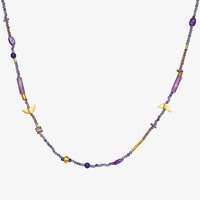 Maanesten Gold Plated Tita Multi Stone Necklace 2680A