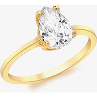 9ct Rose Gold 2mm Crystal-Set Eternity Ring 1.84.6251 L