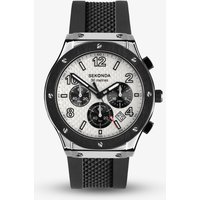 Sekonda Mens Titan White Dial Chronograph Watch 30256