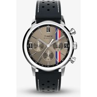 Timex Mens Marlin Chronograph Black Leather Strap Watch TW2W98900
