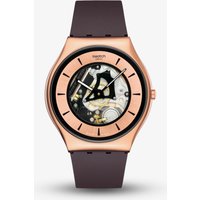 Swatch Skin Irony Copper Flame Skeleton Watch SS07G107