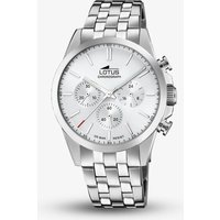 Lotus Mens Silver Chronograph Watch L18989/1