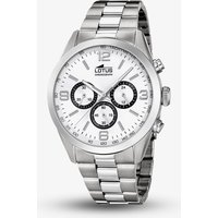 Lotus Mens Stainless Steel White Chronograph Watch L18152/E