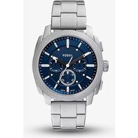 Fossil Mens Machine Blue Dial Chronograph Watch FS6096