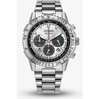 Citizen Mens Promaster Air Navihawk Silver Chronograph Watch CA4660-61A