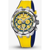 Festina Mens Chrono Bike Yellow Watch F20671/4