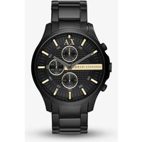 Armani Exchange Mens Hampton Chronograph Black Bracelet Watch AX2164