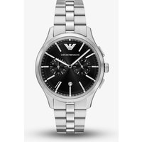Emporio Armani Mens Dario Black Dial Chronograph Watch AR11691