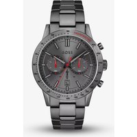 BOSS Mens Allure Grey Stainless Steel Chronograph Watch 1513924