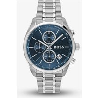 BOSS Mens Grand Prix 44 Blue Chronograph Watch 1514226