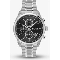 BOSS Mens Grand Prix 44 Black Chronograph Watch 1514251