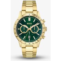 BOSS Mens Allure Gold Plated Chronograph Watch 1513923