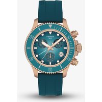 Tissot Ladies Seastar 1000 Turquoise Quartz Chronograph Watch T120.217.37.041.00