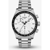 Tissot Mens PR516 40mm Chronograph White Bracelet Watch T149.417.11.011.00