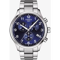 Tissot Mens T-Sport Chrono Xl Classic Blue Dial Bracelet Watch T116.617.11.047.01
