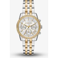 Michael Kors Ladies Mini Bryant Two-Tone Chronograph Watch MK7532