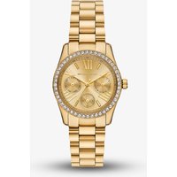 Michael Kors Ladies Lexington Gold Chronograph Watch MK4982