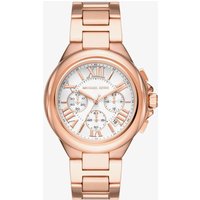 Michael Kors Ladies Cammille Rose Gold Chronograph Watch MK7271