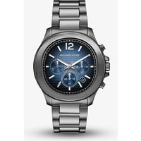 Michael Kors Mens Sage Blue Dial Grey Chronograph Watch MK9213
