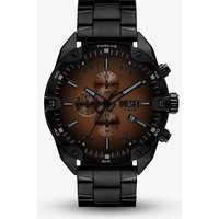 Diesel Mens Spiked Chronograph Brown Dial Watch DZ4691