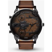 Diesel Mens Mr Daddy Slim Brown GMT Chronograph Dial Watch Watch DZ7492