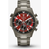 Bulova Mens Marine Star Chronograph Bracelet Watch 98B350