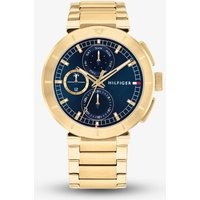 Tommy Hilfiger Mens Lorenzo Gold Chronograph Watch 1792118