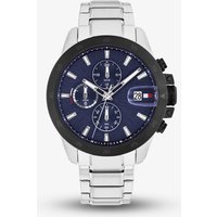 Tommy Hilfiger Mens Jameson Blue Dial Chronograph Watch 1792198