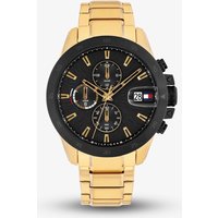 Tommy Hilfiger Mens Jameson Gold Chronograph Watch 1792199