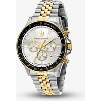 Maserati Mens Sfida Two-Tone Chronograph Watch MR8873640024