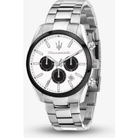 Maserati Mens Attrazione White Chronograph Watch MSR8853151004