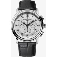 Frederique Constant Mens Classic White Dial Chronograph Watch FC-292MC4P6