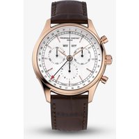 Frederique Constant Mens Classic Quartz Chronograph Triple Calendar Watch FC-296SW5B4