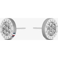 Tommy Hilfiger Stainless Steel Crystal Stud Earrings 2780565